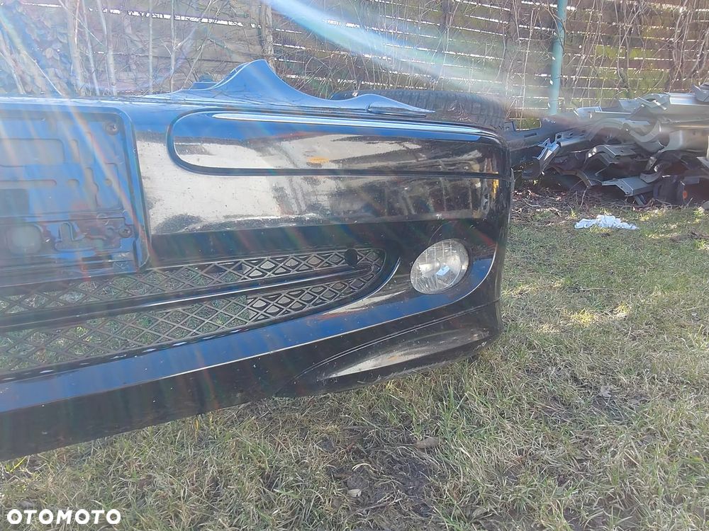MERCEDES W203 Zderzak przedni Przód Pod Spryskiwacze Chrom 040 Czarny Xenon Avantgarde - 14