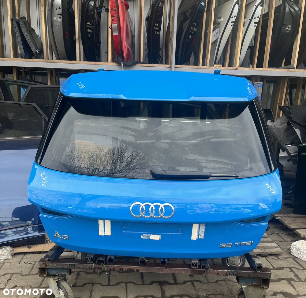 KLAPA BAGAŻNIKA AUDI A3 8Y S LINE LV5C IDEALNA - 1