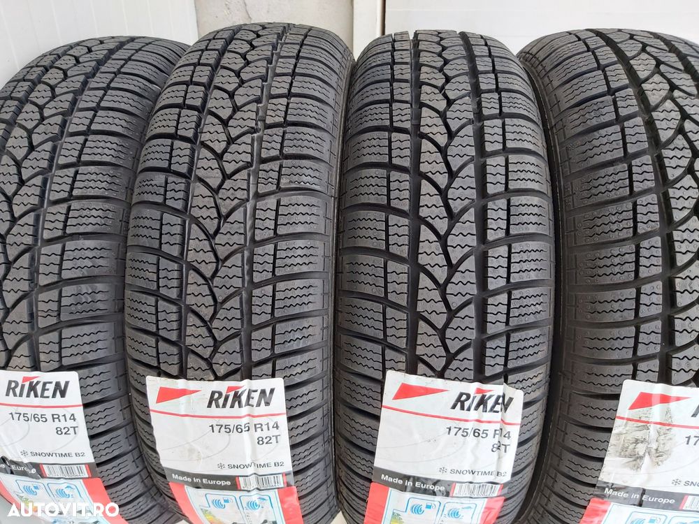 175/65 R14, 82T, RIKEN (by Michelin), Anvelope de iarna M+S - 1