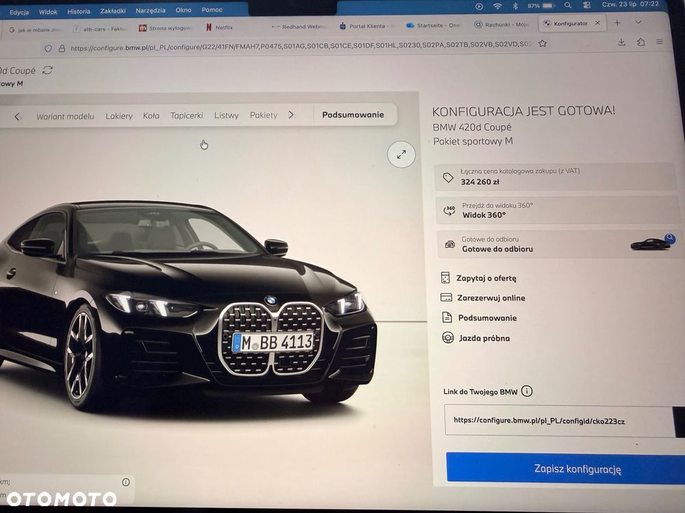 BMW Seria 4 420d xDrive mHEV M Sport - 40