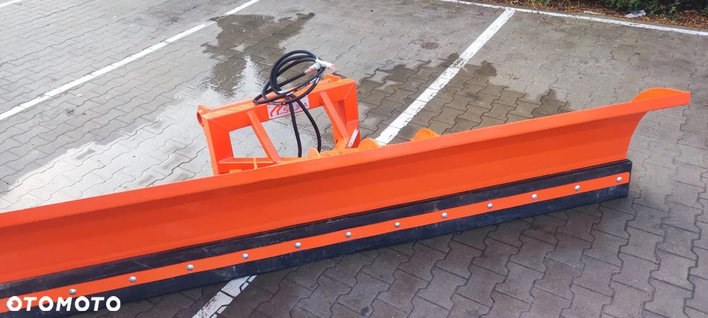 OKAZJA! RATY 0%! Pług do śniegu 250 cm do ładowarki JCB, Manitou, JLG, Volvo, Kramer - 3