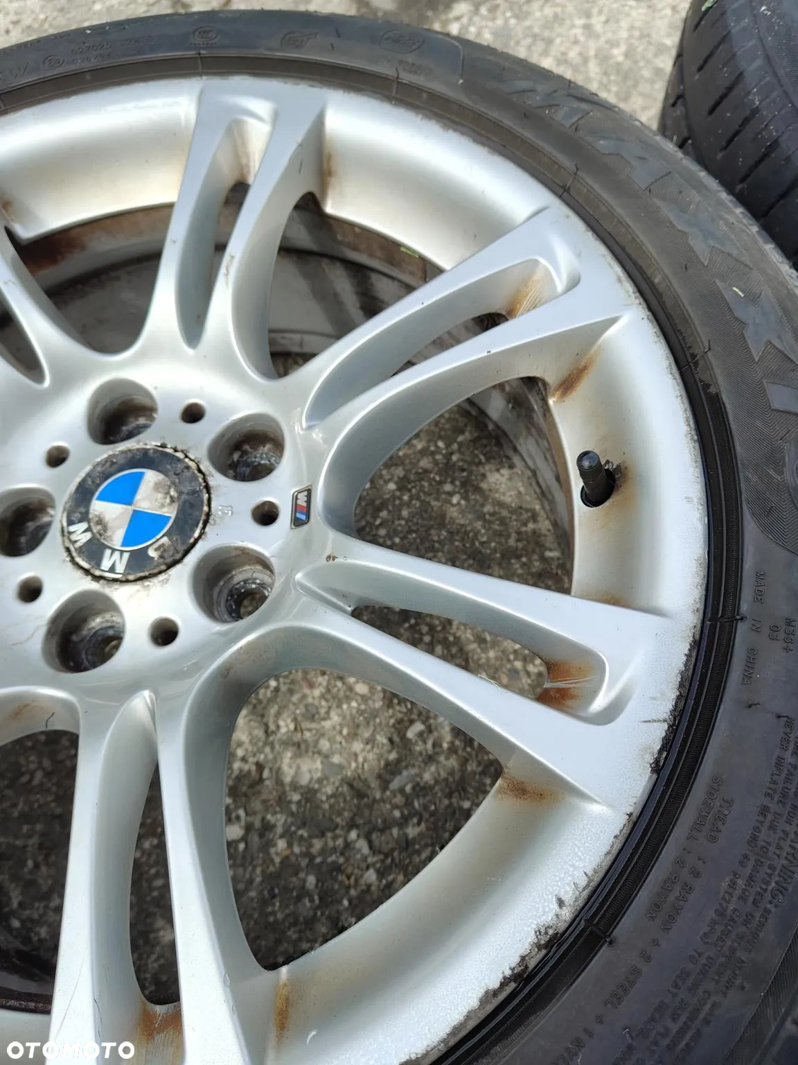 BMW F10 F11 M-pakiet Org Felgi Aluminiowe Alusy KOŁA 5X120 18 Opony 4x 245/45 18 - 18