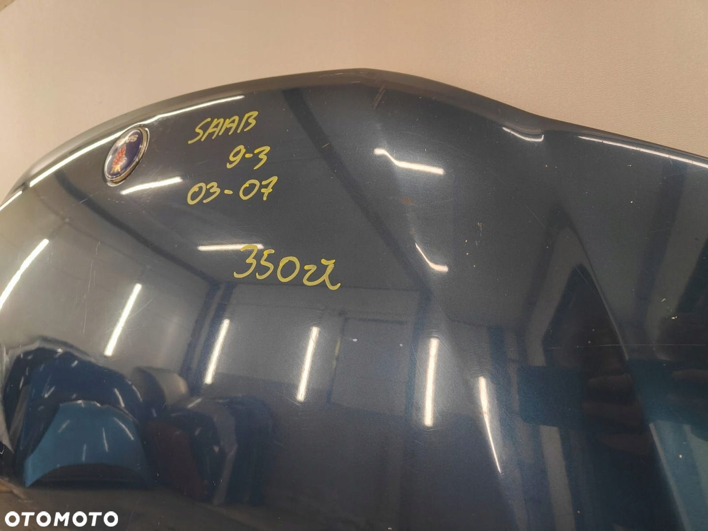 Saab 9-3 03-07 MASKA POKRYWA SILNIKA - 2