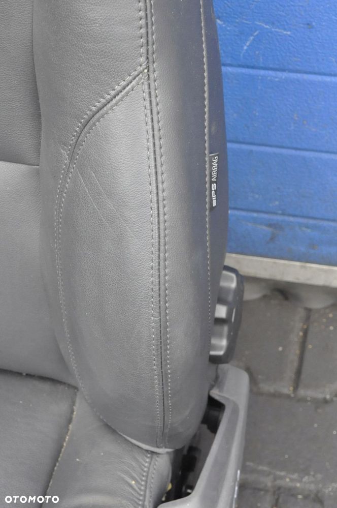 VOLVO S60 II V60 FOTEL KIEROWCY SKÓRA UK - 4