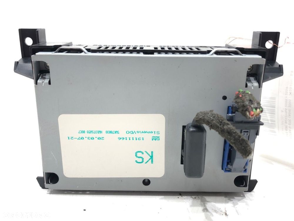 WYŚWIETLACZ  OPEL ASTRA H GTC (A04) 2005 - 2010 1.6 (L08) 77 kW [105 KM] benzyna 2005 - 2010 - 2