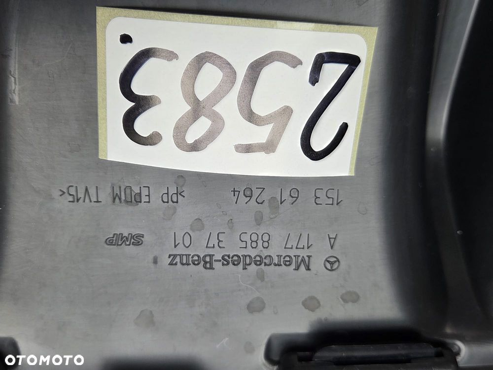 Mercedes A klasa W177 AMG A1778853701 spoiler dyfuzor dokładka zderzaka tył - 7