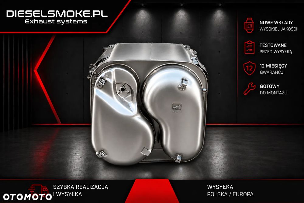 Katalizator MAN TGX TGS nowe wkłady SCR/ASC - 1