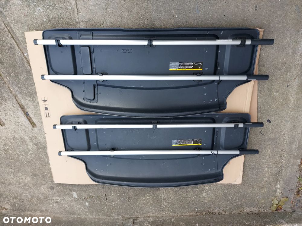 Toyota Yaris Verso 99-05 Półka Bagażnika Tył - 2