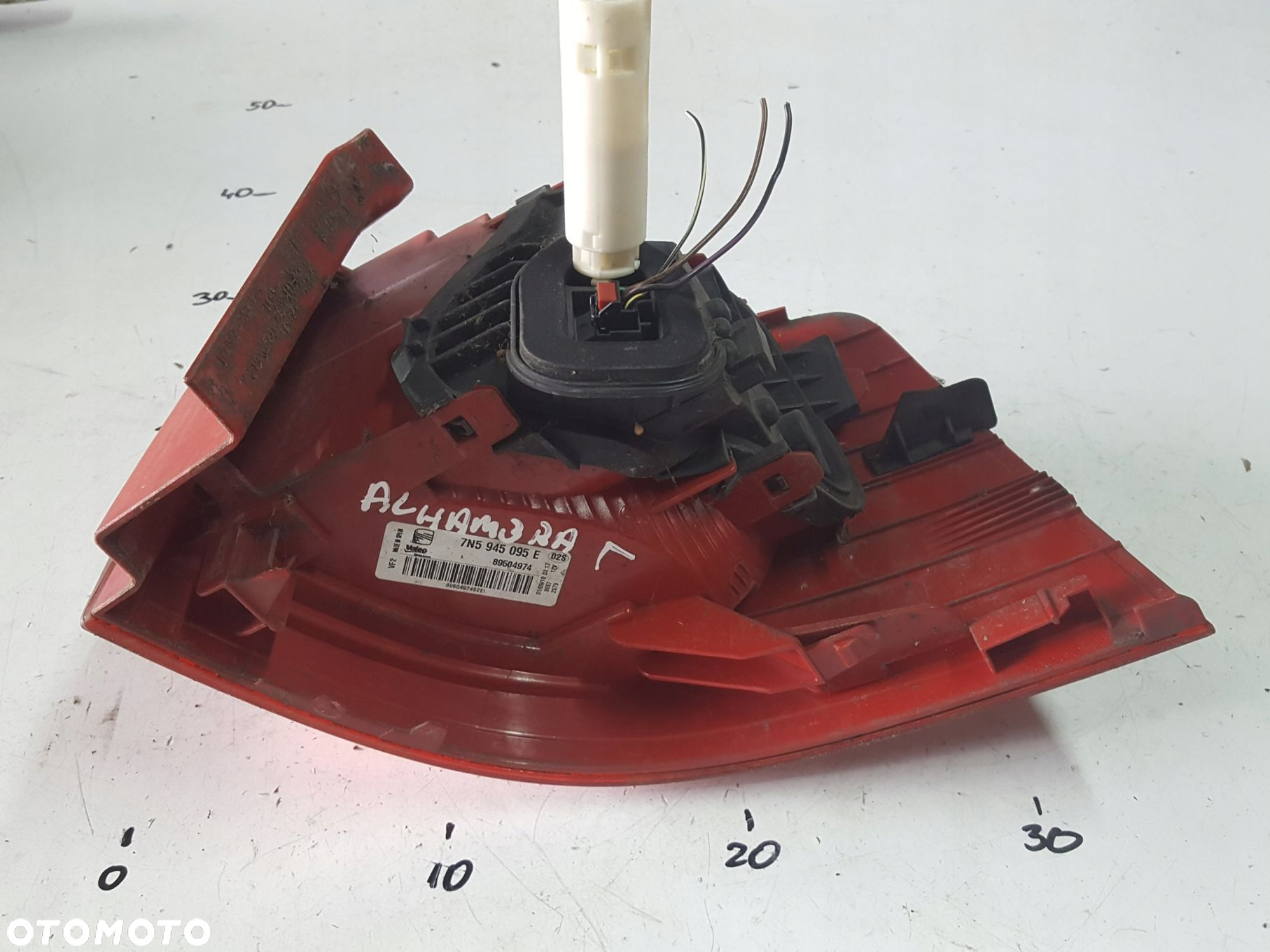 SEAT ALHAMBRA 7N 10-15r LAMPA LEWA TYŁ TYLNA 7N5945095E - 6