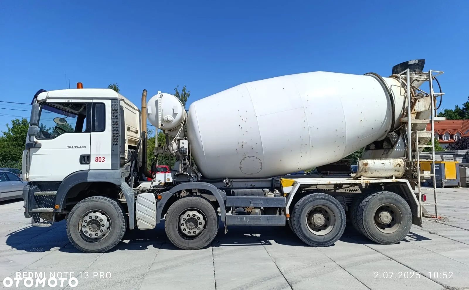 MAN TGA 35.430 Betonomieszarka 10m3 - 1