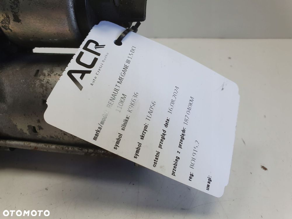 ROZRUSZNIK Renault Megane III 1.5 DCI ROZRUSZNIK 233007224R - 7