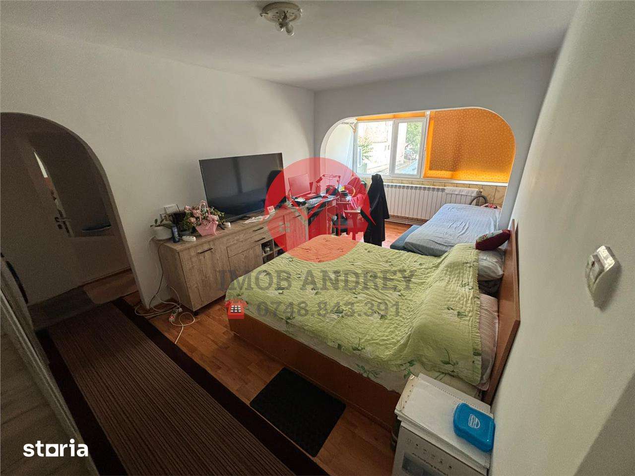 Apartament 2 camere, etaj 1, Vest, mobilat, 47 mp — fotografia 1