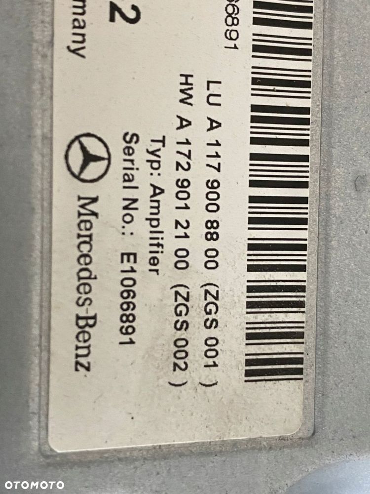 MERCEDES 176 246 117 wzmacniacz harman/becker A 1179008800 - 3