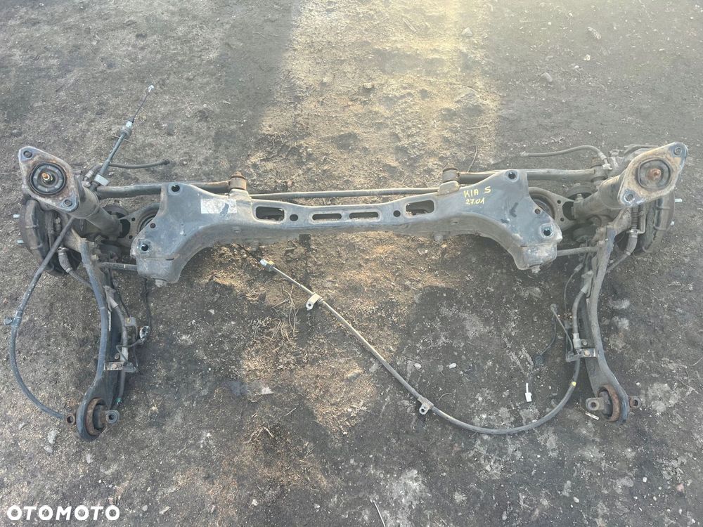 kia sportage iii 1.7 crdi sanki wózek belka zawieszenie tył 55410-3u800 - 1