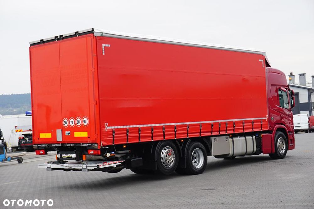 Scania P 280 / ACC / E 6 / FIRANKA + WINDA / 20 PALET / DŁ. 8,2 M / OŚ SKRĘTNA - 5