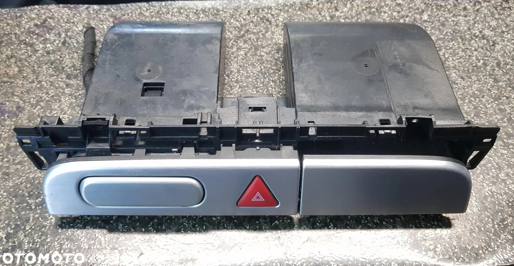 SCHOWEK PANEL TELEFONU KLAWIATURA VW PASSAT B6 ALUMINIUM 3C1857273 - 2
