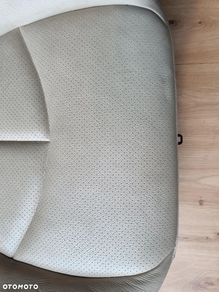 MERCEDES W211 FOTEL LEWY PRAWY BEŻOWY BEŻ BANAN IGŁA - 5