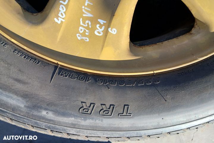Roata de rezerva R16 225/70 R16 225/70 R16 Suzuki Grand Vitara 2 [200 - 2