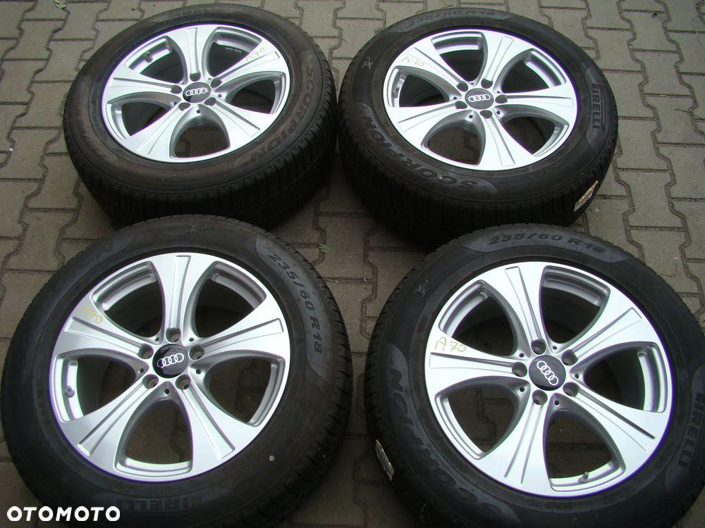 a70 5x112 Audi Q5 8Jx18 235/60 R18 opony zima - 1