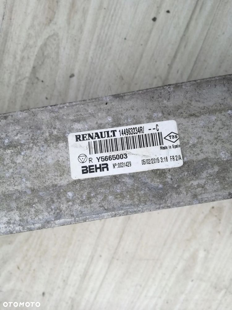 Renault Kangoo II Lift chłodnica powietrza intercooler 14496323R Y5665003 - 3