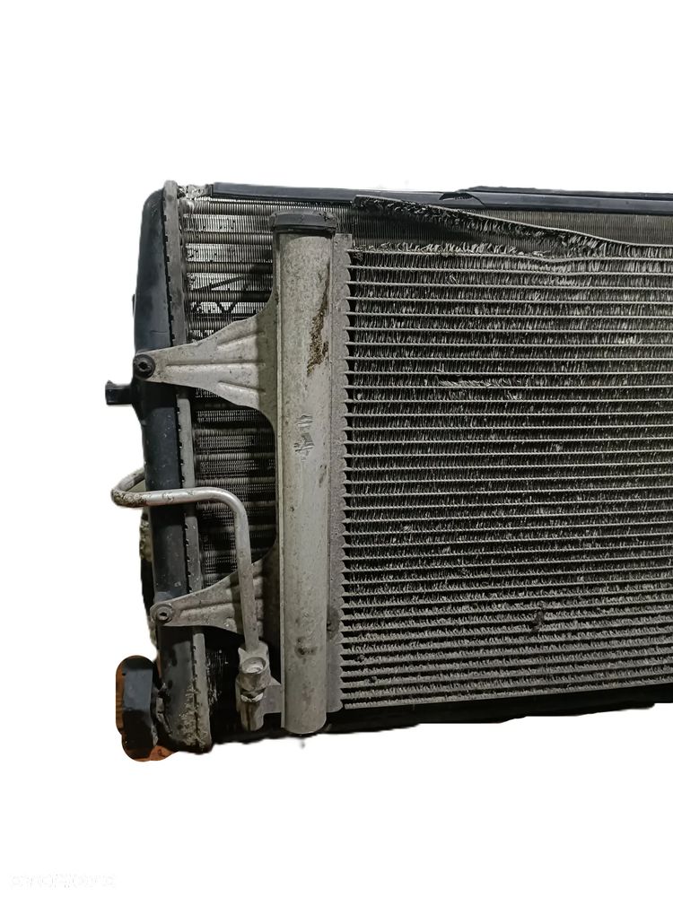 SKODA FABIA II 07-14 1,4 B komplet chłodnic 6Q0820411K + wentylator * - 2