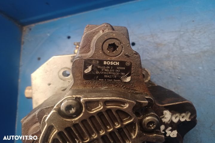 POMPA INALTA PRESIUNE 2.4D 0445010043 8642778 MX1253 Volvo S60 - 2
