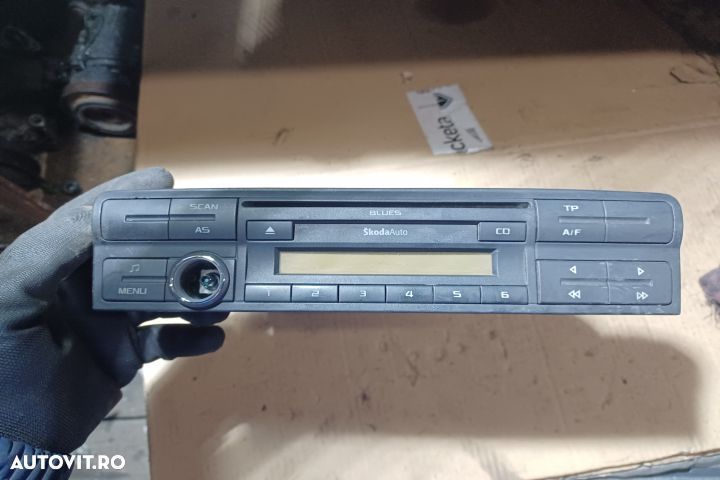 Radio cd 1Z0035152D Skoda Fabia 6Y [1999 - 2004] Combi wagon 5-usi 1. - 1