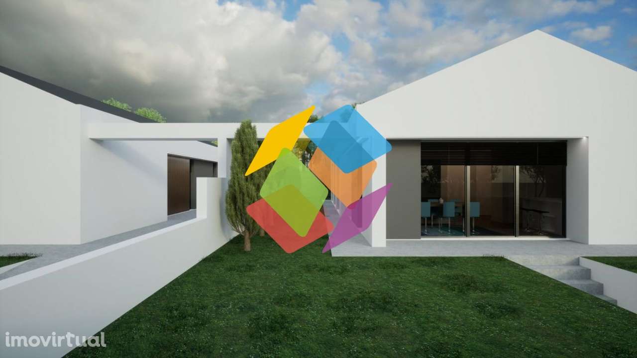 Moradias T3 Novas, Térreas e Isoladas em Arada, Ovar - Grande imagem: 5/12