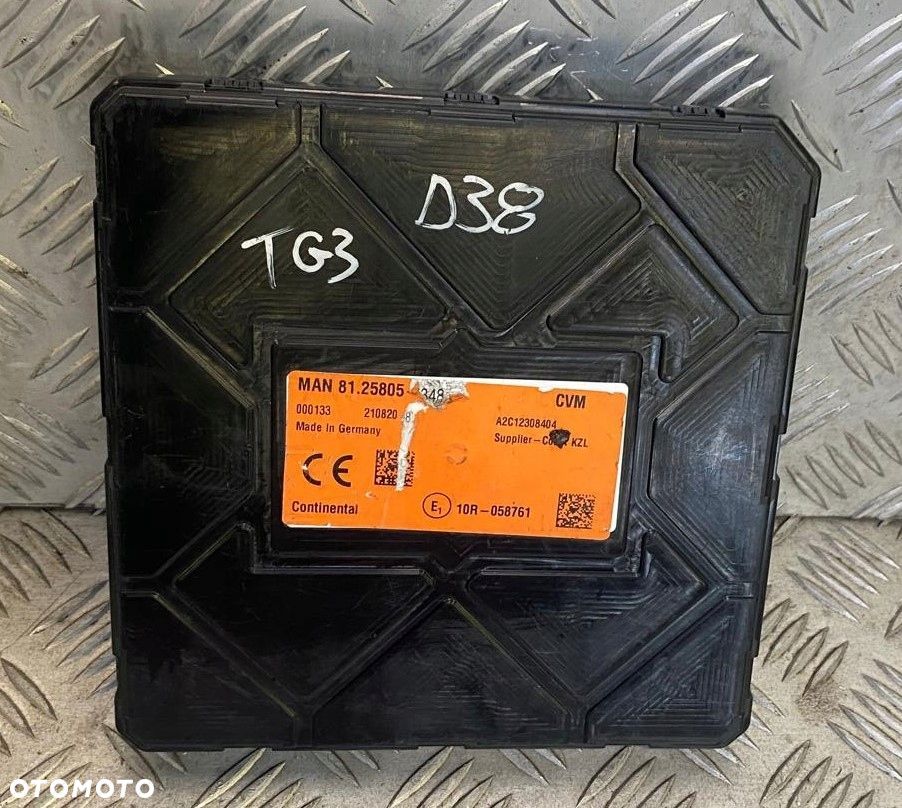 APARAT STERUJĄCY / STEROWNIK / KOMPUTER CVM MAN TGX TGS 81.25805-7348 - 1