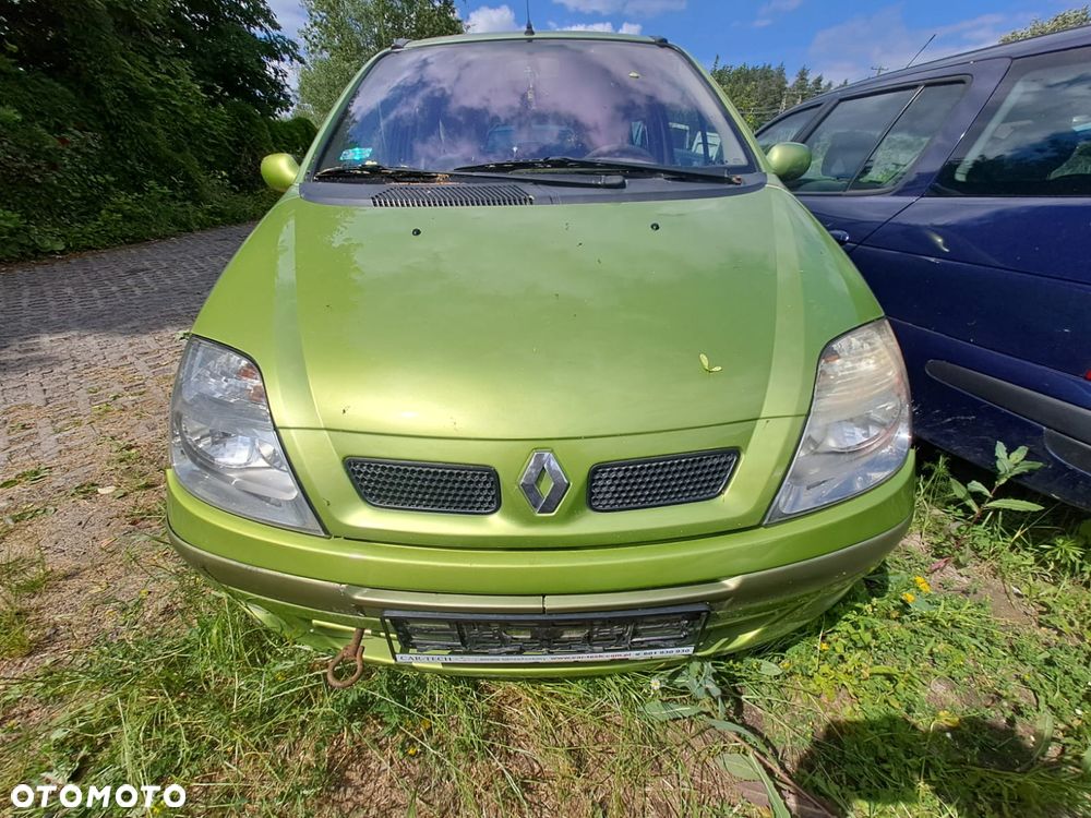 Renault Megane Scenic I FL (99-03r.) 1.9 D 102 KM. Silnik F9Q 732 Skrzynia JC5 132 .Cały na części.GWARANCJA !!! Przód Tył Zestaw Komplet Drzwi Klapa Zderzak Błotnik Maska Grill Atrapa Szyba Pas Lampa Lusterko Boczki Fotel Kanapa Kokpit Deska Rozdzielcza Przełącznik Włącznik Sterownik Przewody Wiązka Instalacja Moduł Komputer Czujnik Listwa Pompa Alternator Wtryski Głowica Rozrusznik Kompresor Sprzęgło Dwumas Silnik Skrzynia ABS Klimatyzacji Paliwa Wspomagania Kolektor Turbina Przepustnica Zawór Chłodnica Koło Hak Belka Sanki Zawieszenie Mcpherson Półoś Amortyzator Wydech Tłumik Zacisk Most - 2