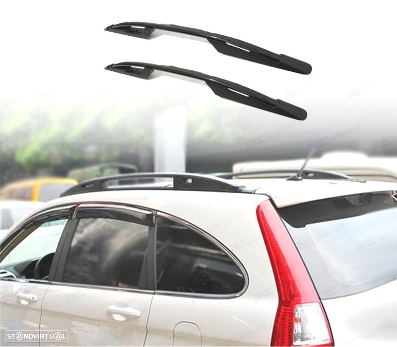 BARRAS DE TEJADILHO HONDA CR-V 06-11 PRETO - 1