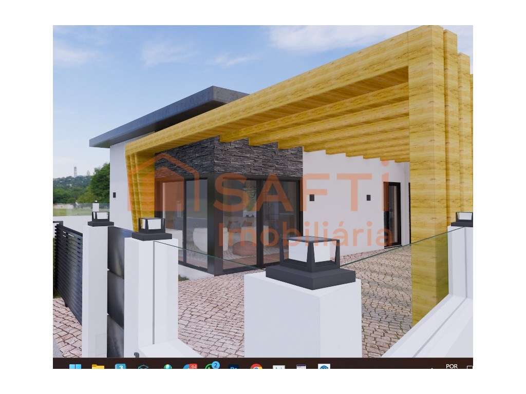 Moradia T2 térrea e independente com garagem no centro do Entroncam... - Grande imagem: 2/13