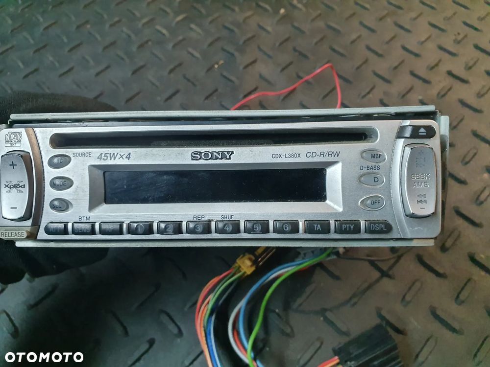 SONY CDX-L380X RADIOODTWARZACZ RADIO CD MP3 CDX-L380X - 3