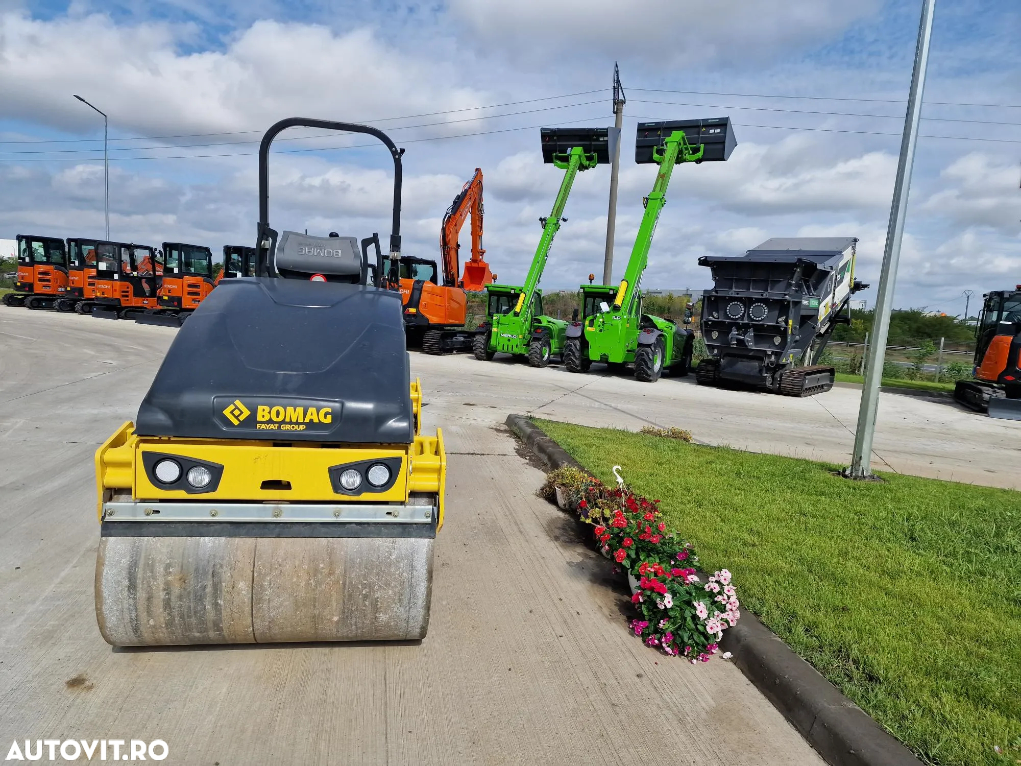 Bomag BG120, 2023, 93h, latime tambur 1,2m, Masa op 2,7t, motor Kubota, posibilitate leasing-31900 EUR+Tva - 13