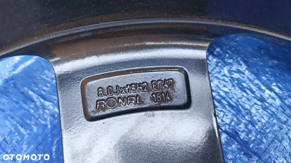 FELGA ALUMINIOWA ALUFELGA 8K0601025Q 8J 18 CALI ET47 RONAL 1814 AUDI A4 B8 A5 8T A6 A8 - 7