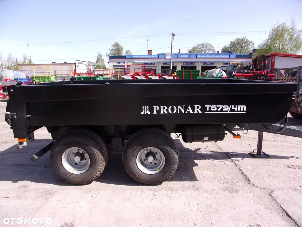 Pronar Przyczepa budowlana T679/4M, T679/4MN, T679/2, T679/3 - o ładowności 8,5-10-12 tony, Ursus 041 - 7 ton - 16