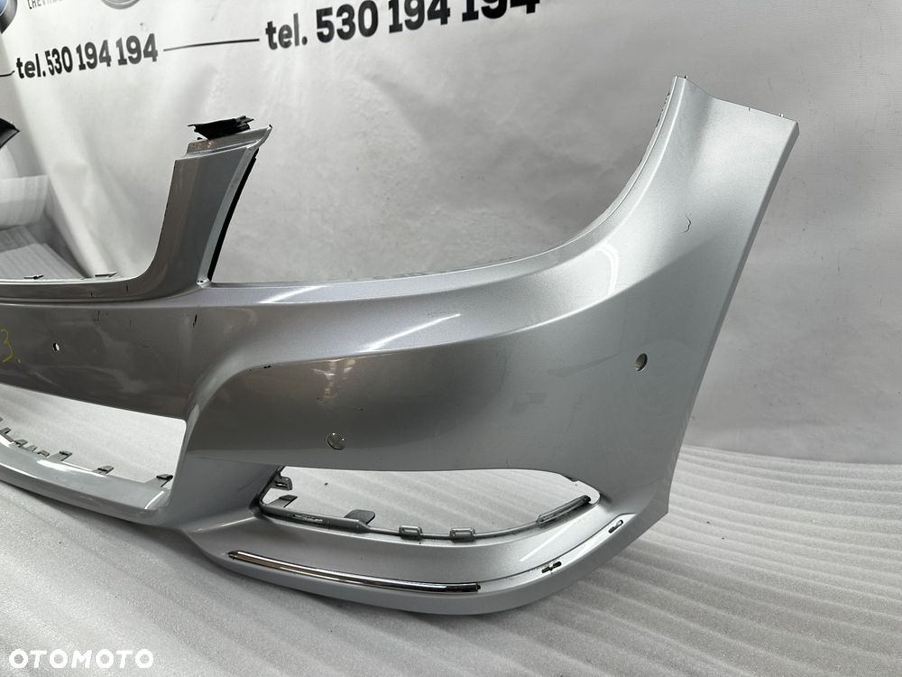 MERCEDES W204 LIFT ZDERZAK PRZEDNI PRZÓD NA 6xPDC, KOLOR SREBRNY, NR AUKCJI NZ53 - 5