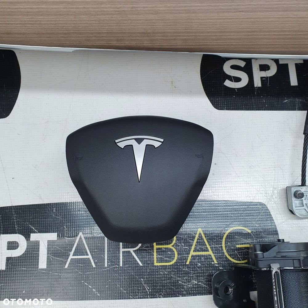 TESLA III 3 DESKA ROZDZIELCZA KONSOLA KOKPIT PULPIT PODUSZKI AIRBAG AIR BAG PASY KIT SET - 7