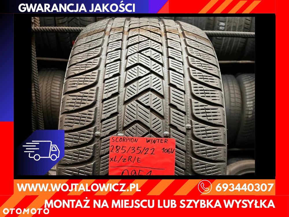 285 35 22 Pirelli Scorpion Winter 106 V XL 1szt. - 1