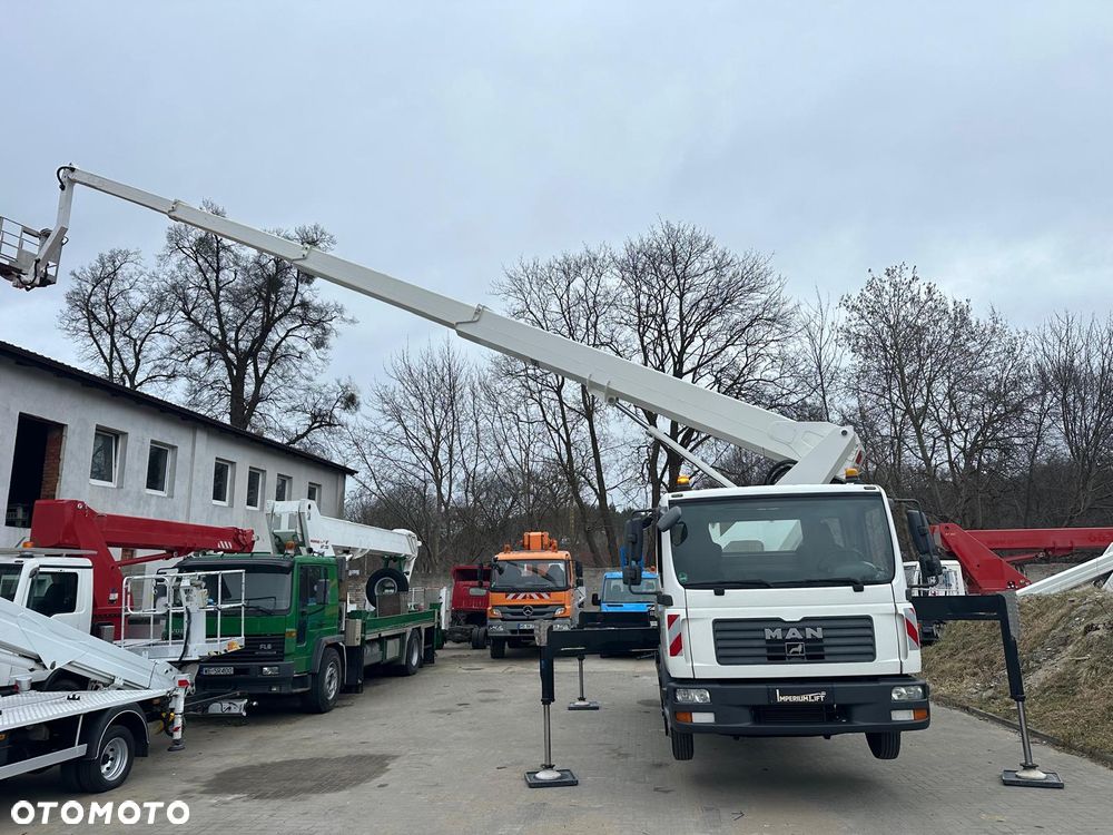 MAN Podnośnik Koszowy Wumag WT300 30Metrów  20m w Bok Zwyżka UDT na Rok! Ogon ! Jak Ruthman GSR Multitel - 7