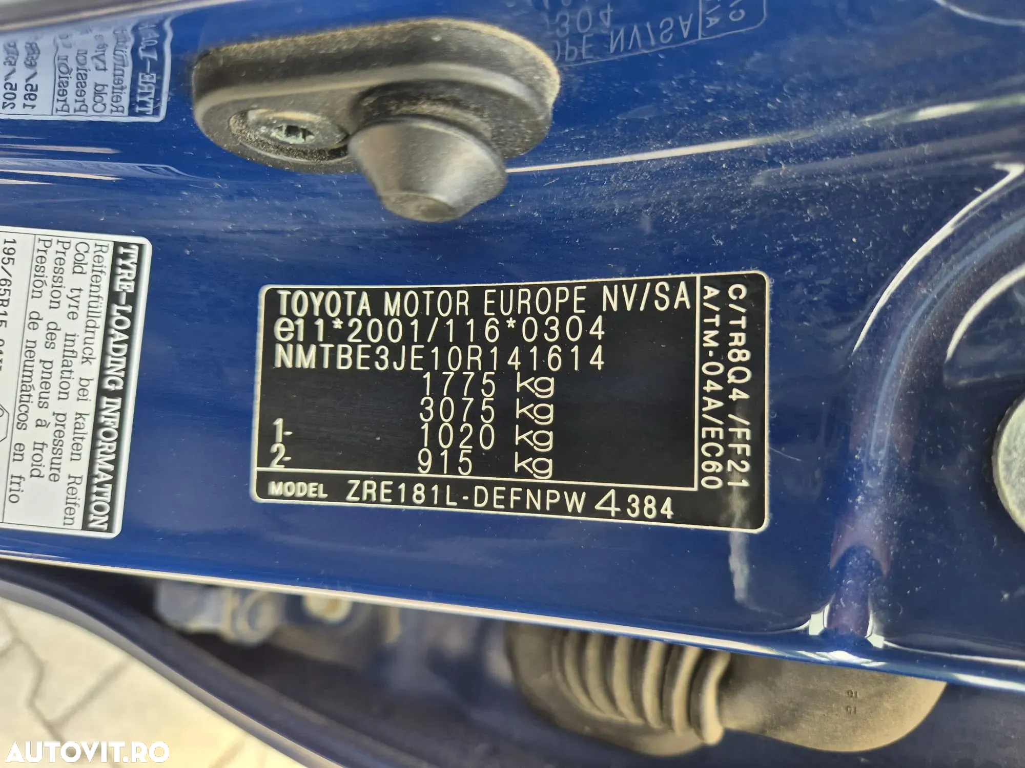 Toyota Corolla 1.6 Valvematic Sol - 15
