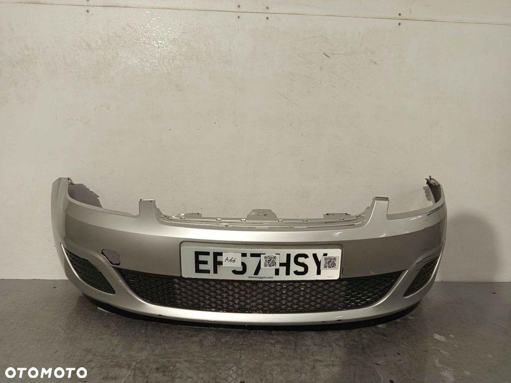 + ZDERZAK PRZÓD PRZEDNI FORD FIESTA MK.6 6 VI LIFT FL 62 SREBRNY - 1