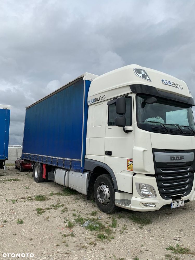 DAF XF 106 460 SSC FA zestaw Fruehauf 118 m3 firanka - 2
