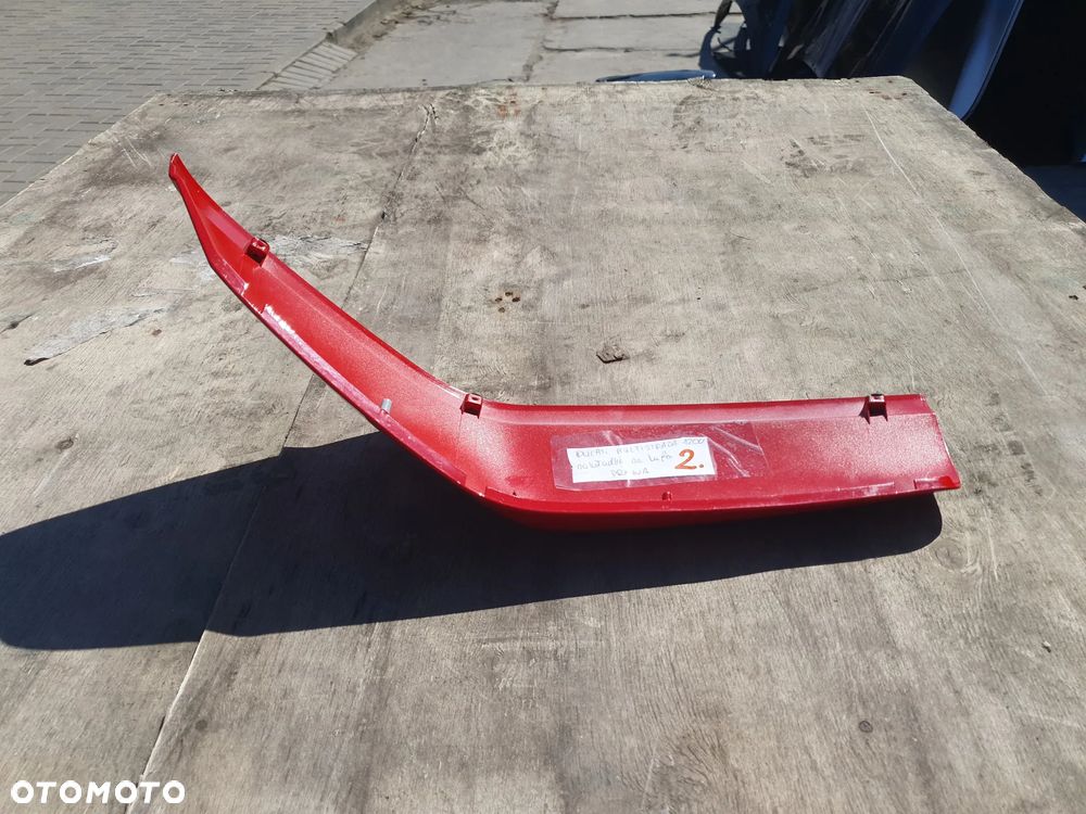 } Ducati Multistrada 1200 Nakładka Na Kufer Prawa Czerwona - 3