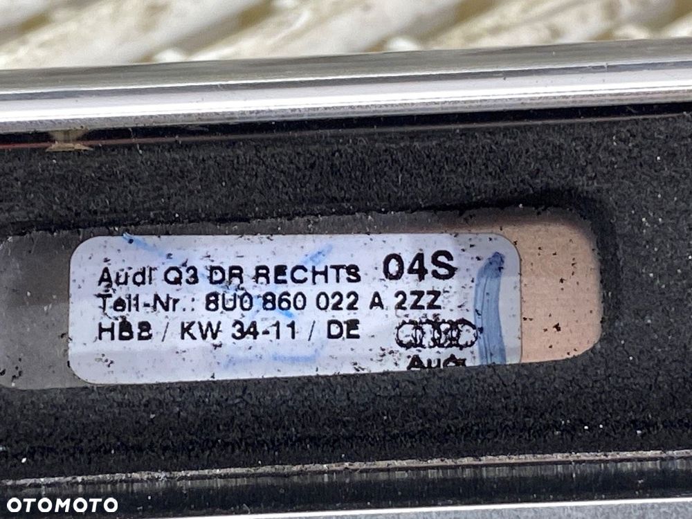 RELINGI DACHOWE KOMPLET  AUDI Q3 (8UB, 8UG) 2011 - 2018 2.0 TDI 130 kW [177 KM] olej napędowy 2011 - 7