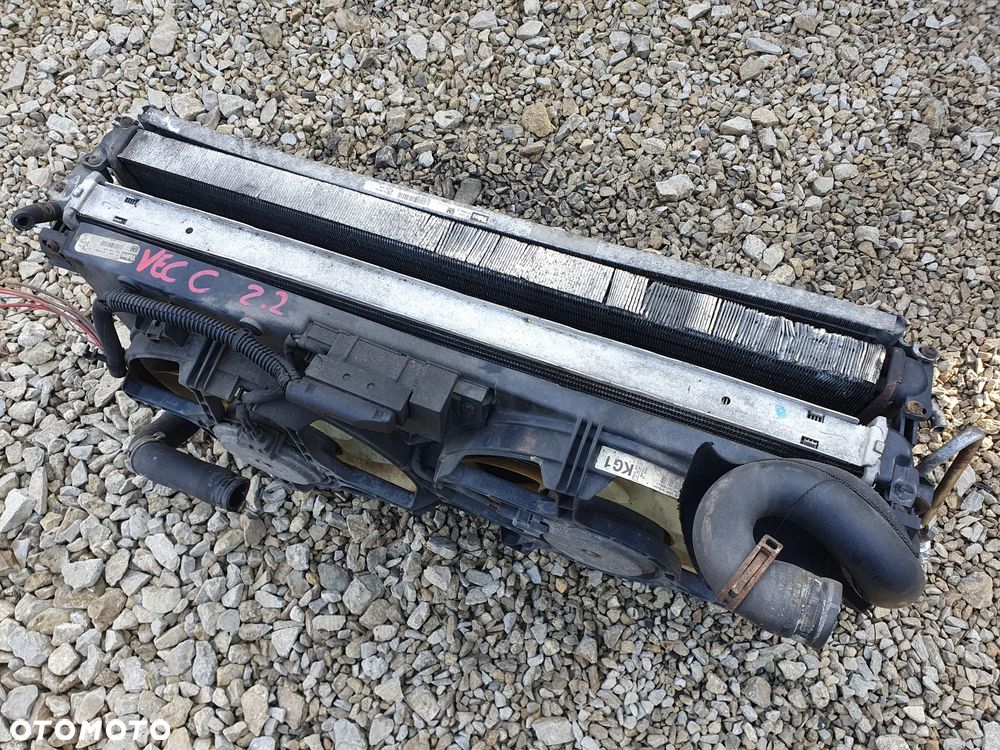 KOMPLET CHŁODNIC + WENTYLATORY VECTRA C 2.2 DTI - 2