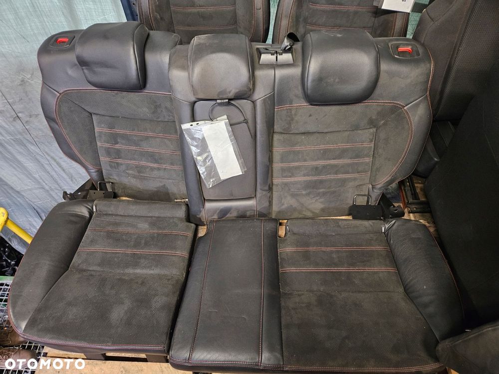 fotele komplet kanapa półskóra ford mondeo mk4 - 6