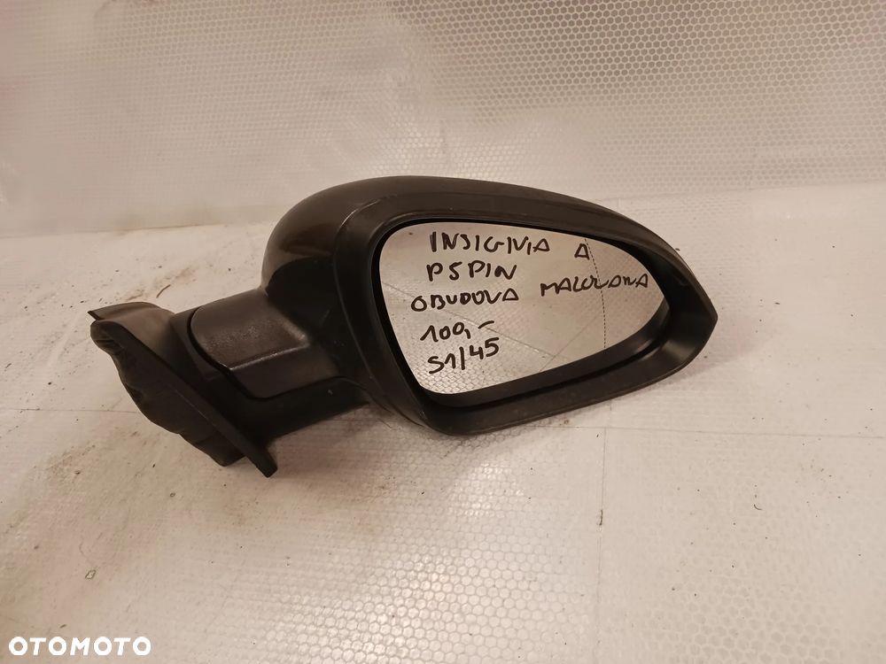 - LUSTERKO ELEKTRYCZNE PRAWE OPEL INSIGNIA A 5PIN OBUDOWA DO MALOWANIA - 4