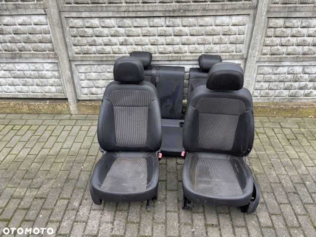 FOTELE PRZÓD TYŁ PÓŁSKÓRA OPEL ASTRA IV J HB 5D 2009- EUROPA ORYGINAŁ - 2