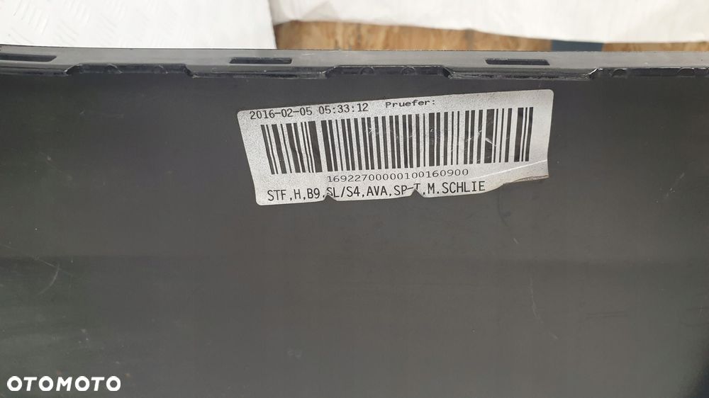 audi a4 b9 8w9 kombi s-line zderzak tył tylny - 7